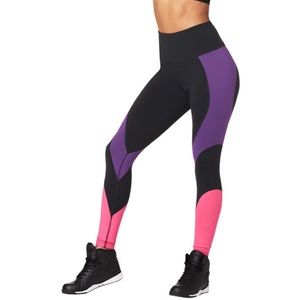 Zumba Pop Panel Ankle Leggings
